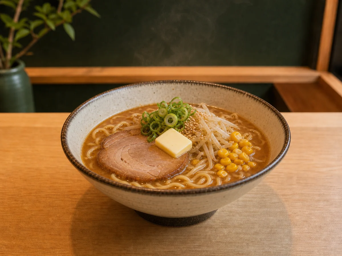 香り高くコクのある味噌らぁ麺