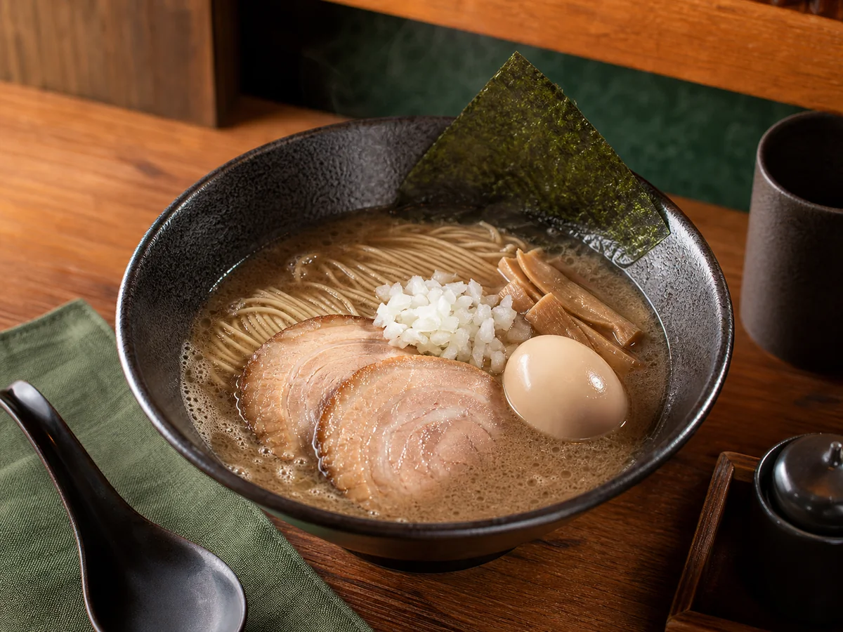 煮干しの旨みを凝縮した濃厚らぁ麺