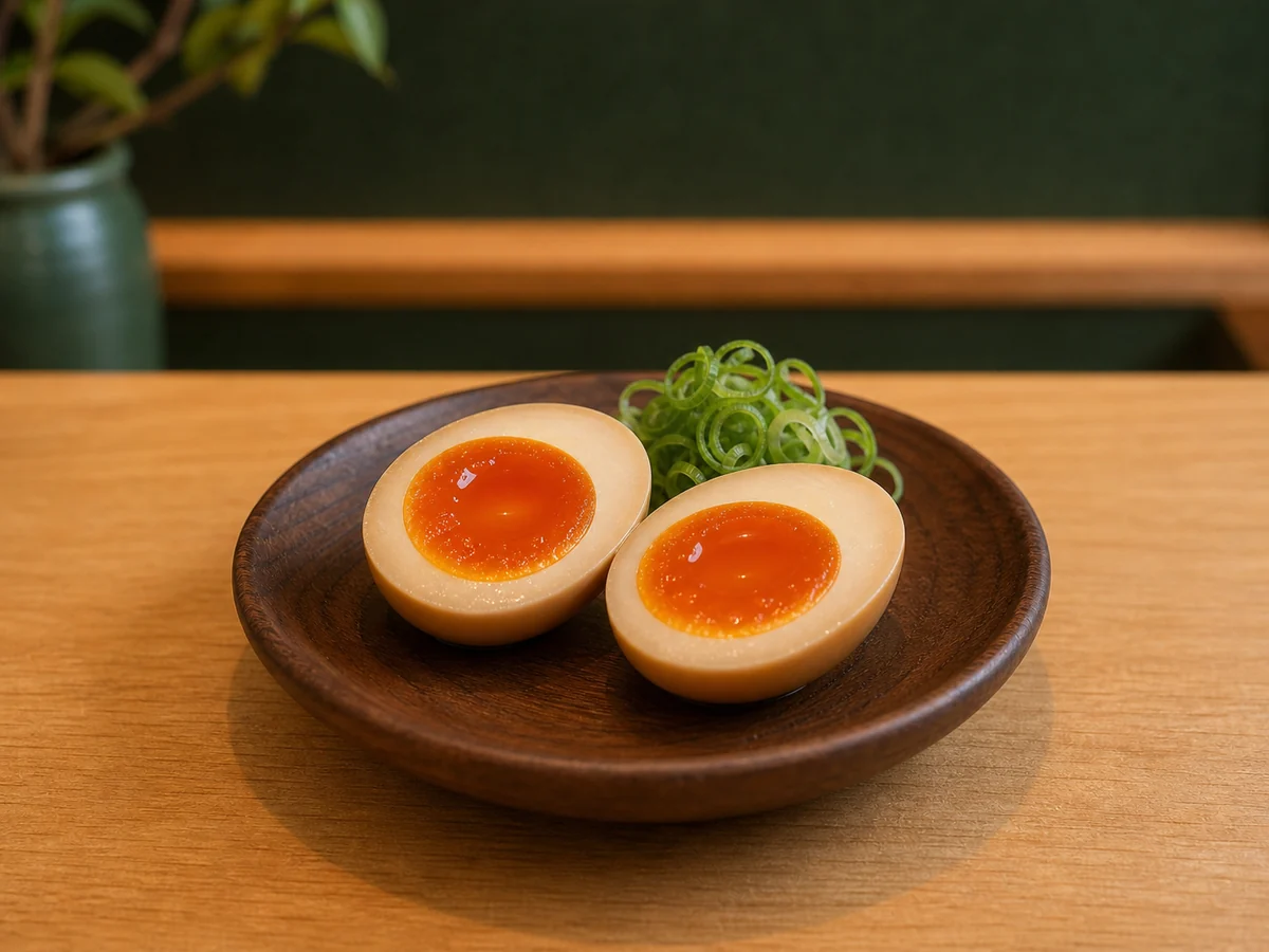 黄身がとろりとした味玉