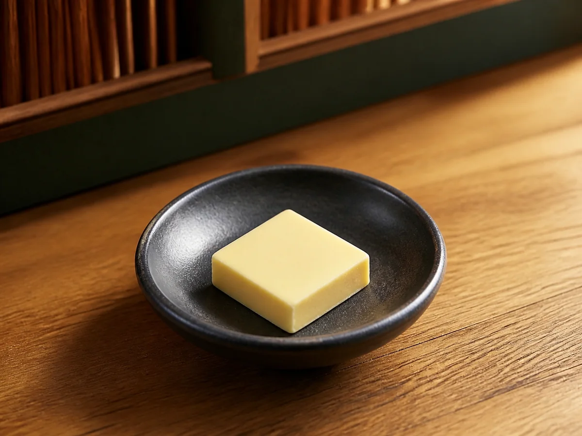 コクを加えるひとかけのバター