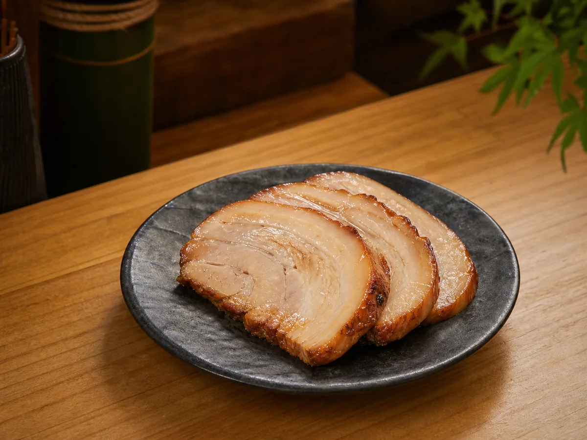 丁寧に煮込んだ自家製チャーシュー